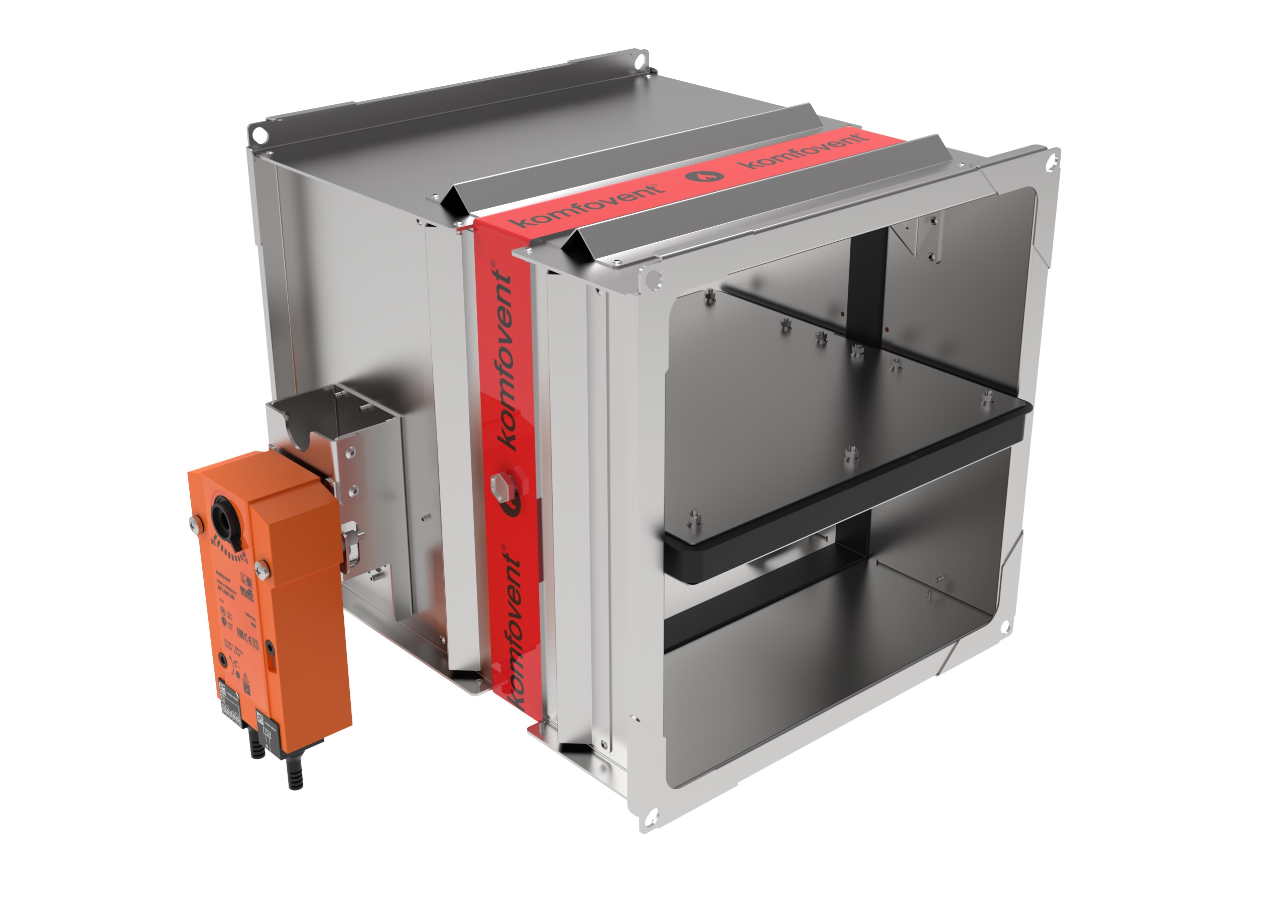 UVS (НЗ) канальный противопожарный клапан